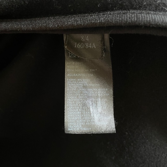 All Saints Roux coat - Picture 8 of 11